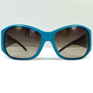 Dolce & Gabbana D&G 3008 595/13 Sunglasses Blue Brown Logo Gradient Lens 60mm